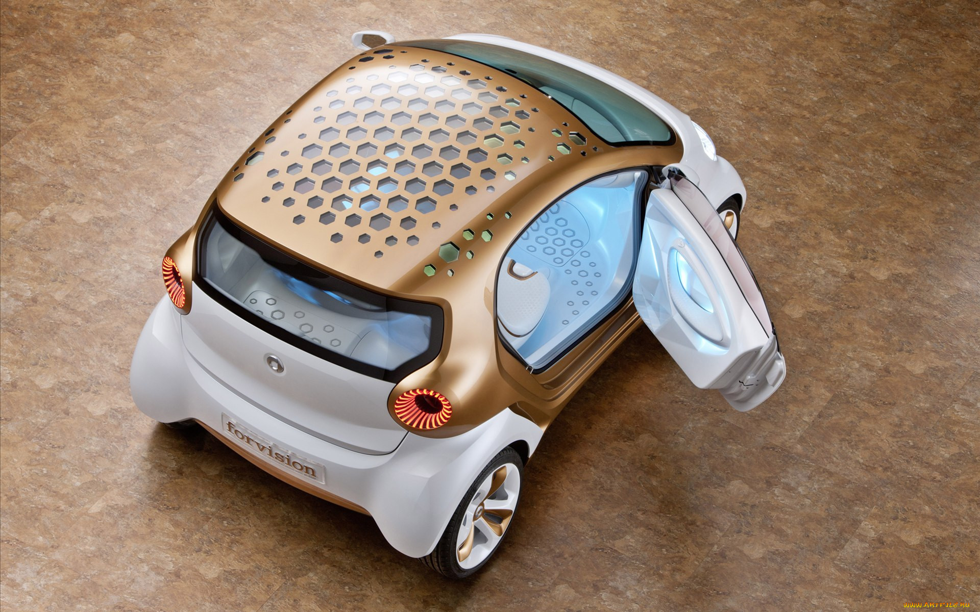 smart, forvision, ev, concept, 